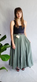 Spódnica MAXI Khaki