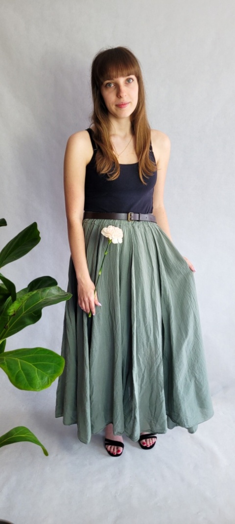Spódnica MAXI Khaki Spódnica MAXI Khaki