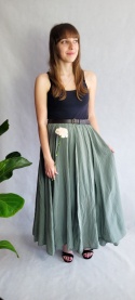 Spódnica MAXI Khaki