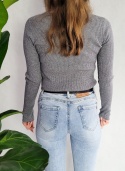 Sweterek Basic Szary