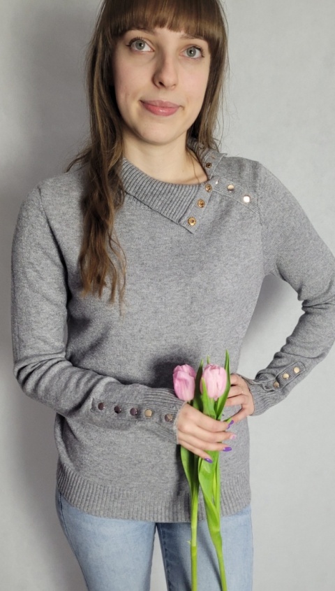 Klasyczny Półgolf Szary