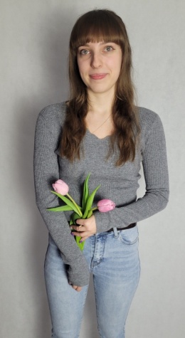 Sweterek Basic Szary