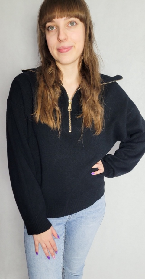 Sweterek Beki Czarny